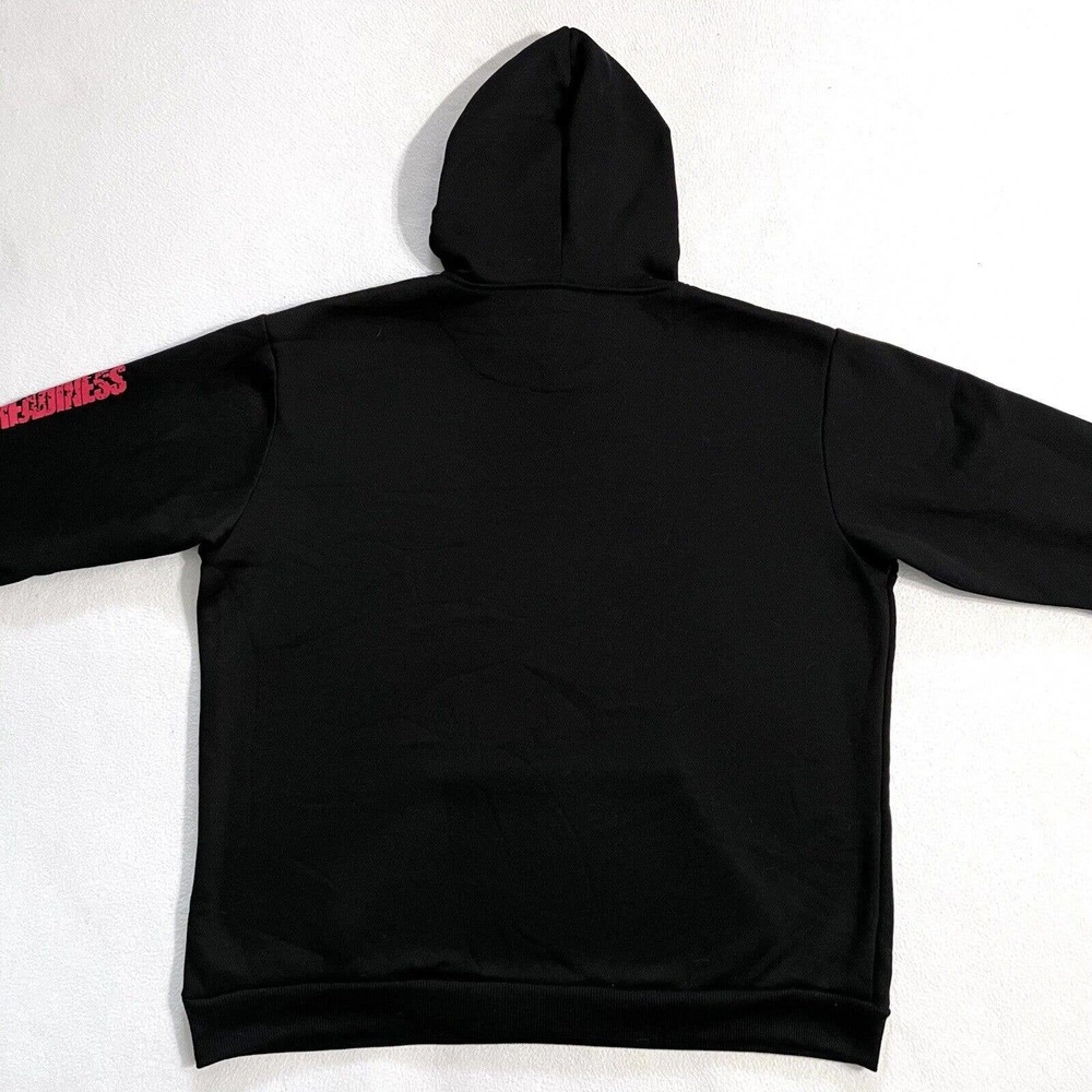 REDCON1 Men Black Red Graphic Highest State of Readiness Pullover Hoodie Shirt S - Picture 6 of 7